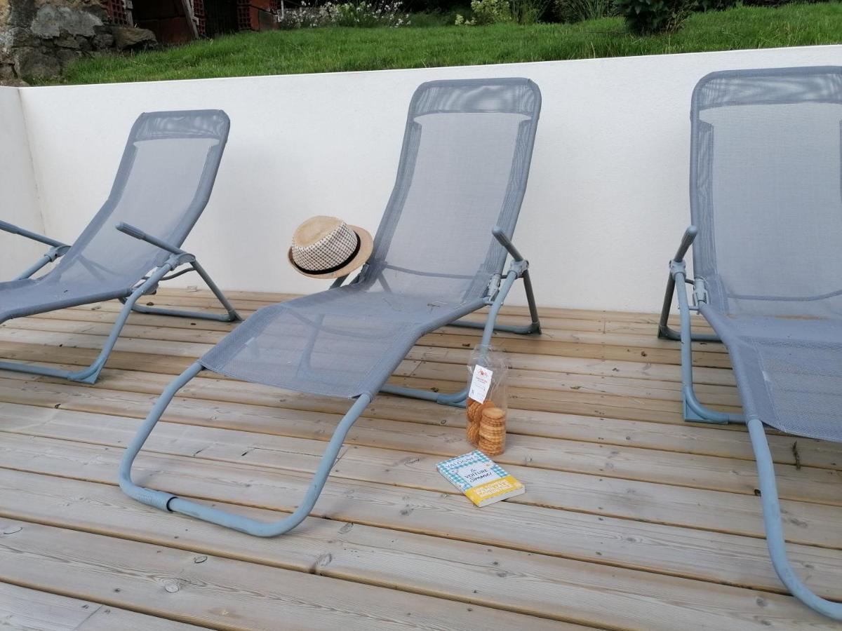 Le Bois Aux Feuilles Blanches Villa Saint-Michel-Mont-Mercure Eksteriør billede