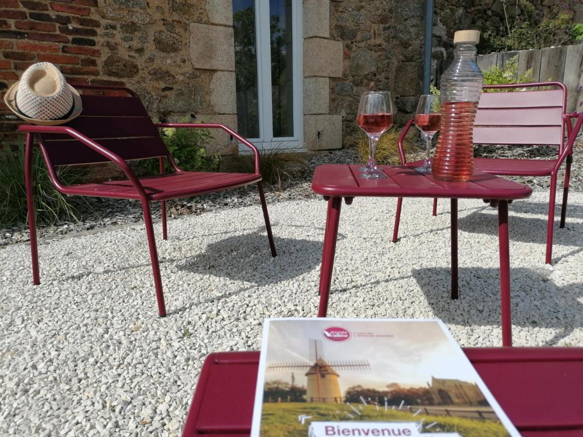Le Bois Aux Feuilles Blanches Villa Saint-Michel-Mont-Mercure Eksteriør billede