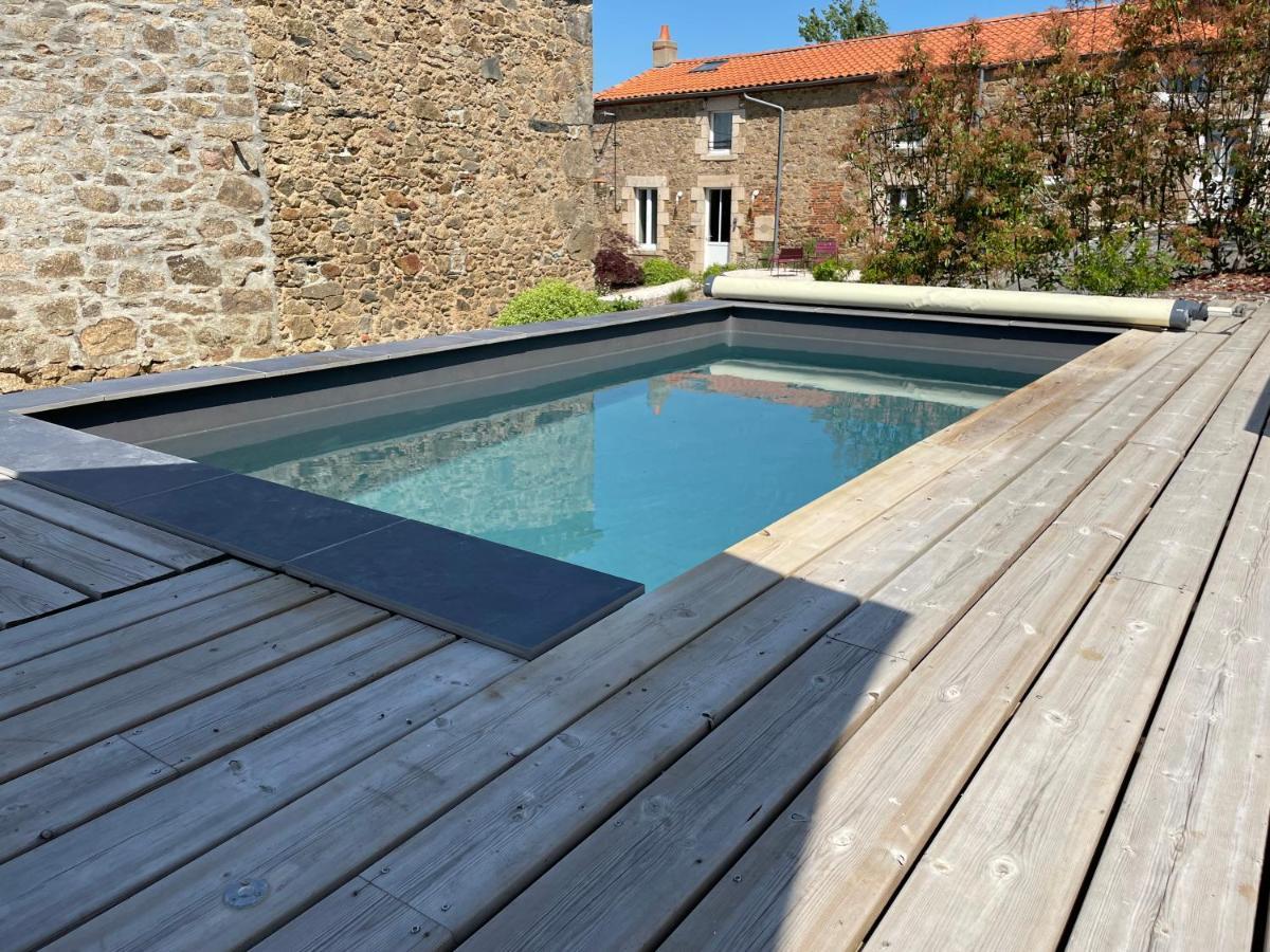 Le Bois Aux Feuilles Blanches Villa Saint-Michel-Mont-Mercure Eksteriør billede